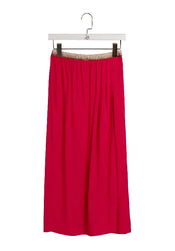 Skirt Jadenor Bbjb635 07-Grenadine cashmere skirt soft