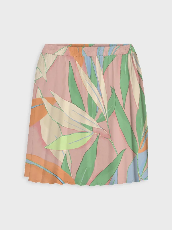 Γυναικεία φούστα ONLALMA LIFE POLY SH. PLISSE SKIRT 15290799 | 15290799 silk skirt smooth