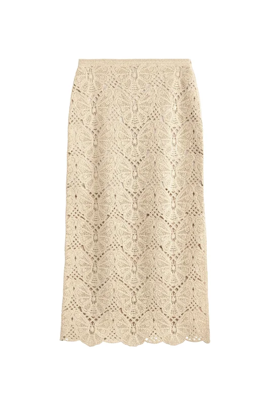 Cantala Crochet Skirt lace skirt elegant