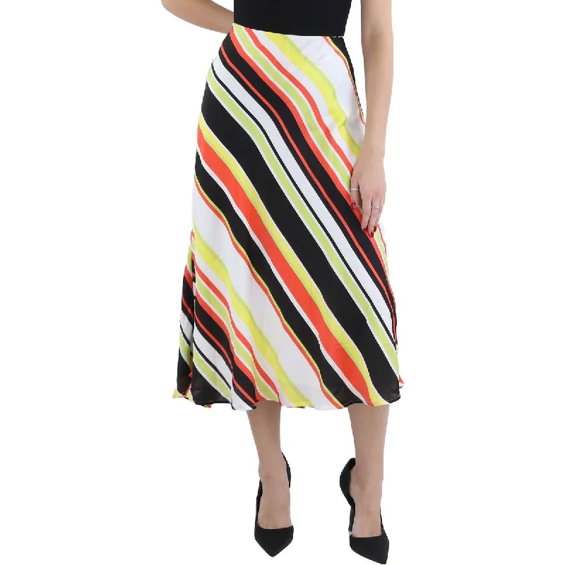 Womens Silk Long Pencil Skirt chiffon skirt floaty