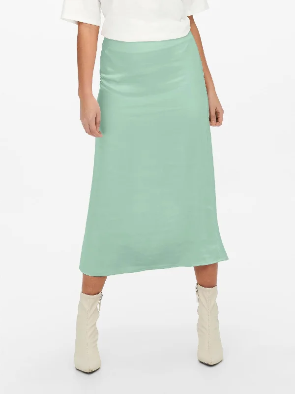 Γυναικεία φούστα ONLMILLE HW SKIRT 15251366 | 15251366 linen skirt natural