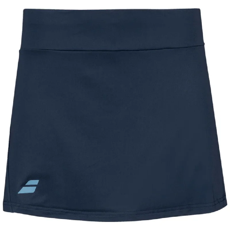 Babolat Women's Play Skirt - Estate Blue pleated skirt texture