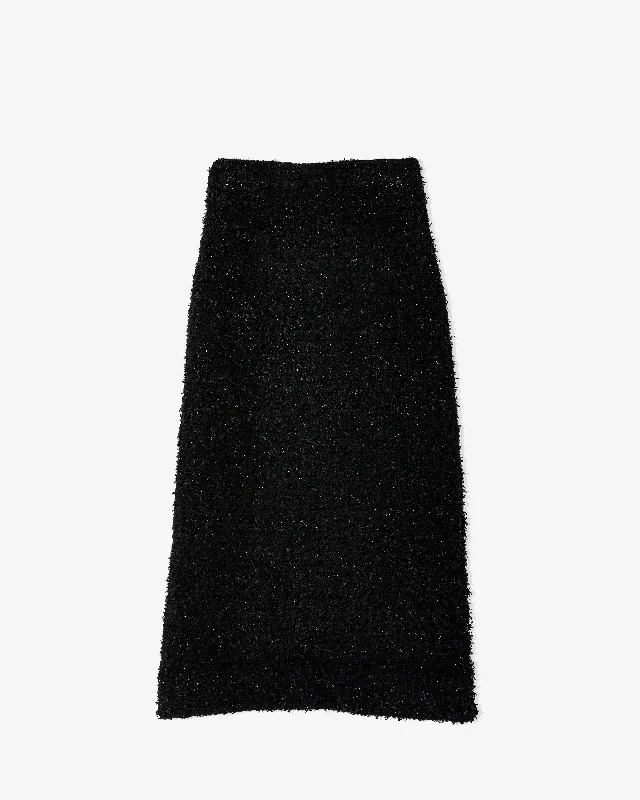 Balenciaga - Women's Midi Skirt - (Black) casual skirt length