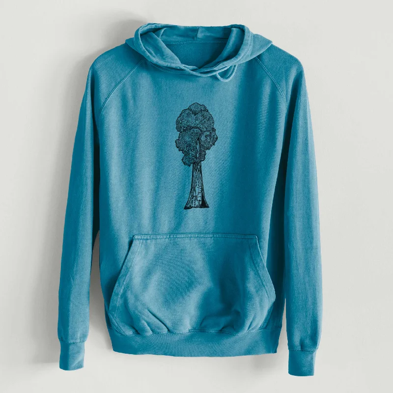 Sequoia  - Mid-Weight Unisex Vintage 100% Cotton Hoodie Graphic Hoodie Design Print