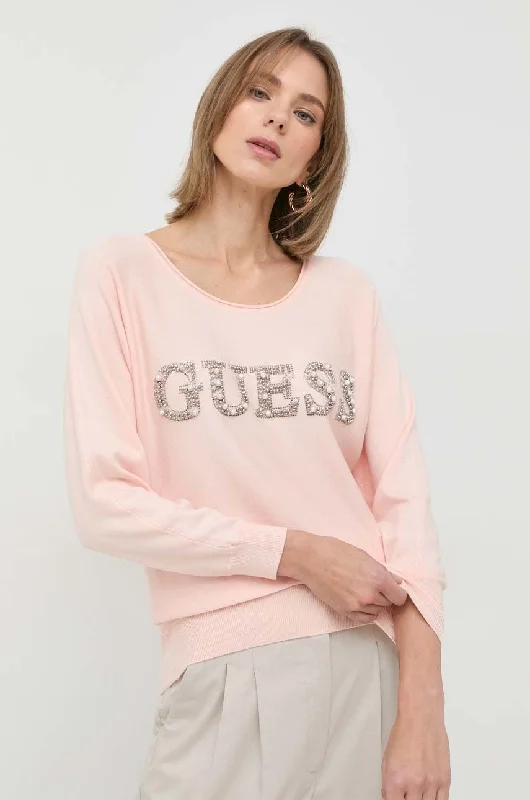 Guess Gabrielle Jumper Print Jacquard Patchwork