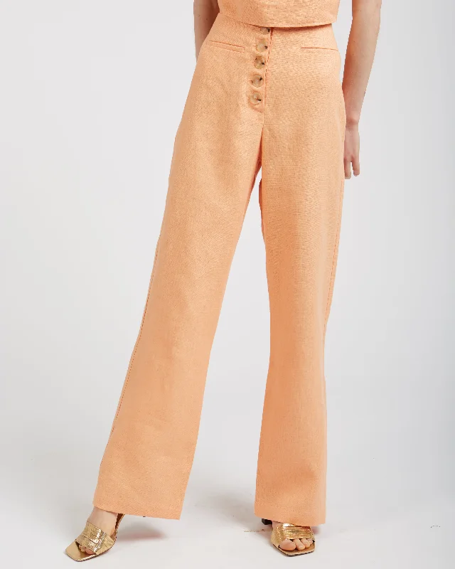 Adeline pants in light peach Skinny Jeans,