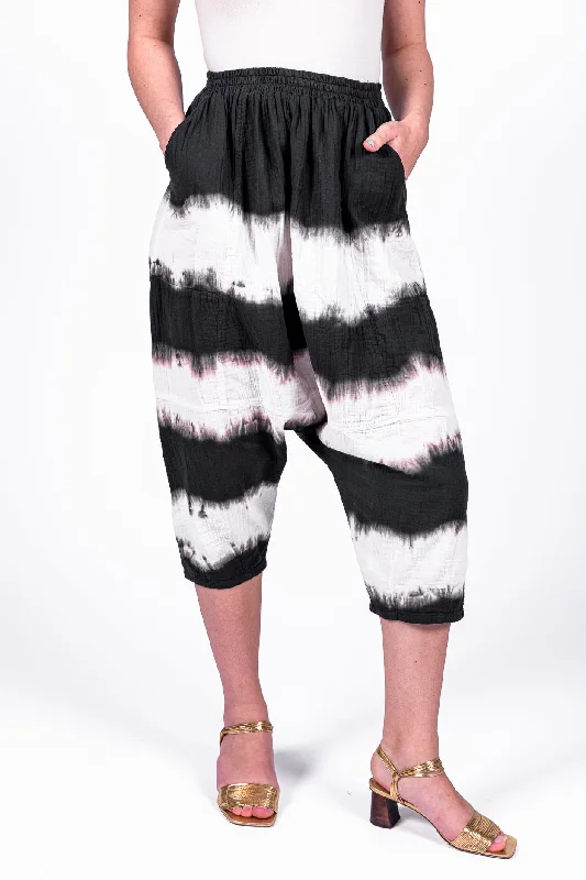 Kiko pants in Shibori dye Stretch Trendy,