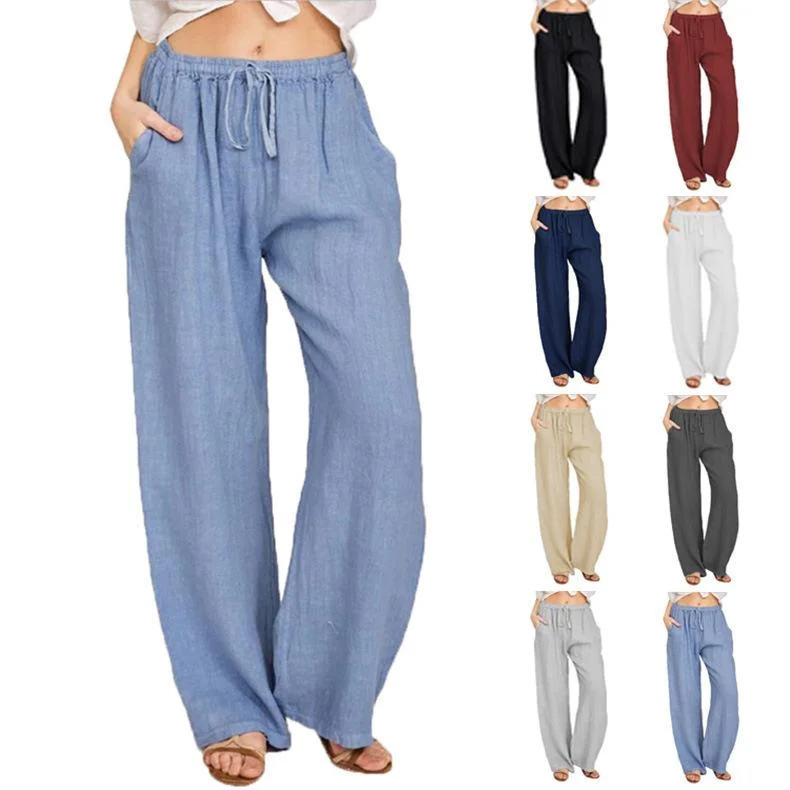 Loose Cotton and Hemp Casual Pants Skinny New Arrival,