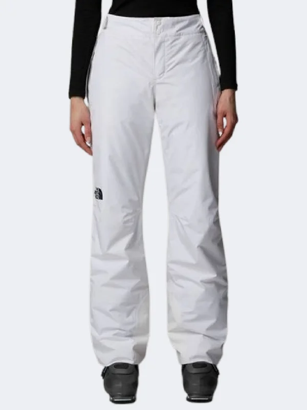 The North Face Descendit Women Skiing Pant White Pants High-Waisted,