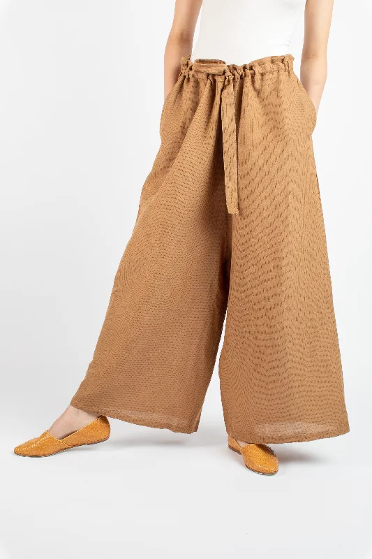 Ida pants in clay Denim High-Waisted,